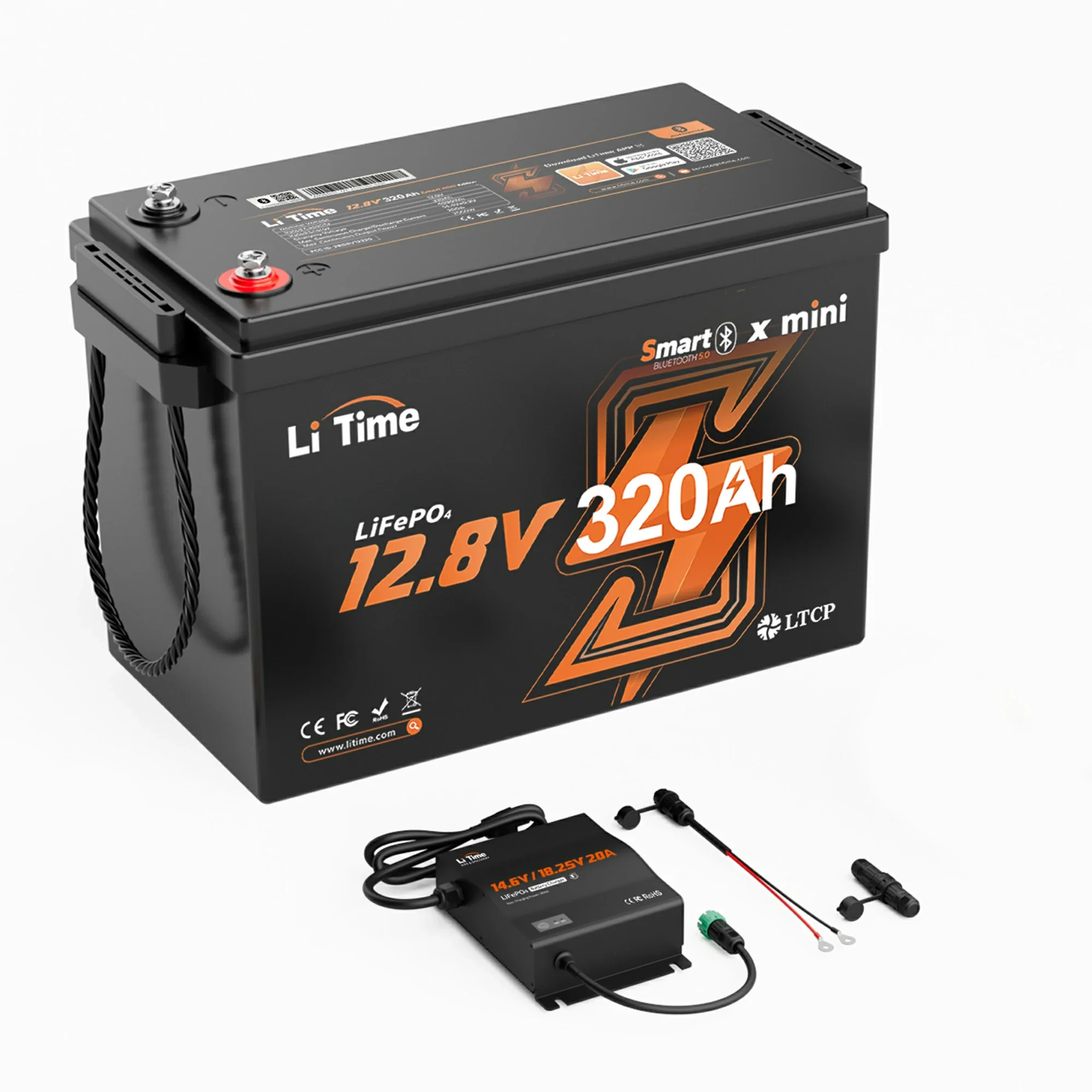LiTime 12V Marine Power Solution for 0-2400W Electric Outboards and Trolling Motor 23 LiTime 12V Marine Power Solution for 0-2400W Electric Outboards and Trolling Motor