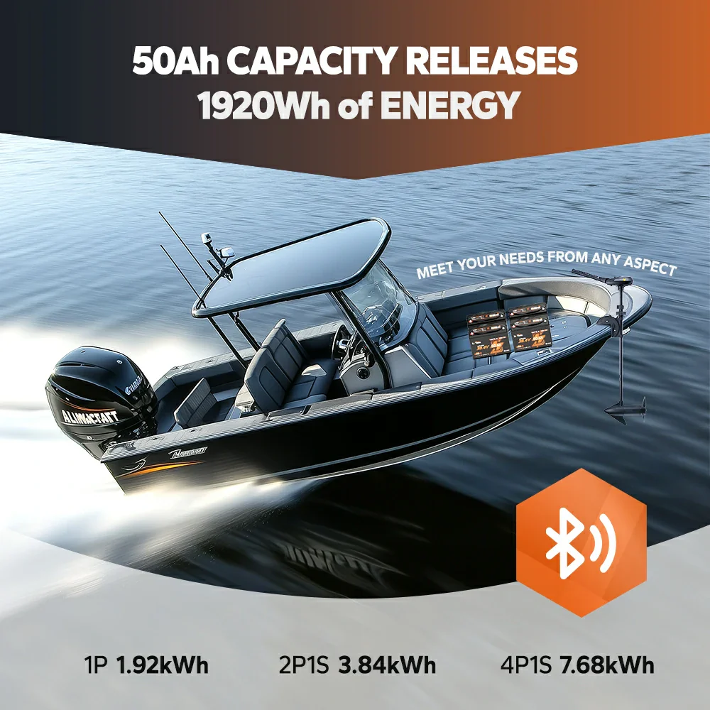 LiTime 36V Marine Power Solution for 0-3800W Electric Outboards and Trolling Motor 5 LiTime 36V Marine Power Solution for 0-3800W Electric Outboards and Trolling Motor