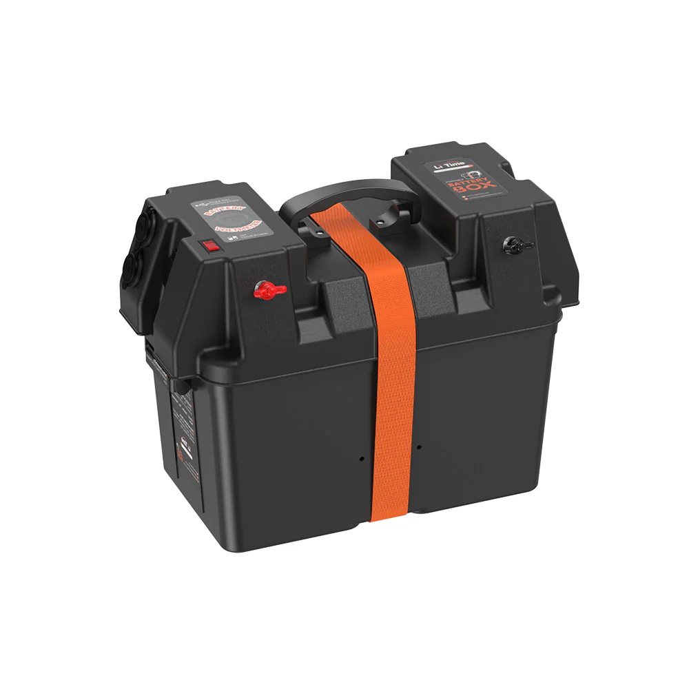 LiTime Group 24/27/31 Marine Battery Box, Built-in Voltmeter 625 LiTime Group 24/27/31 Marine Battery Box, Built-in Voltmeter