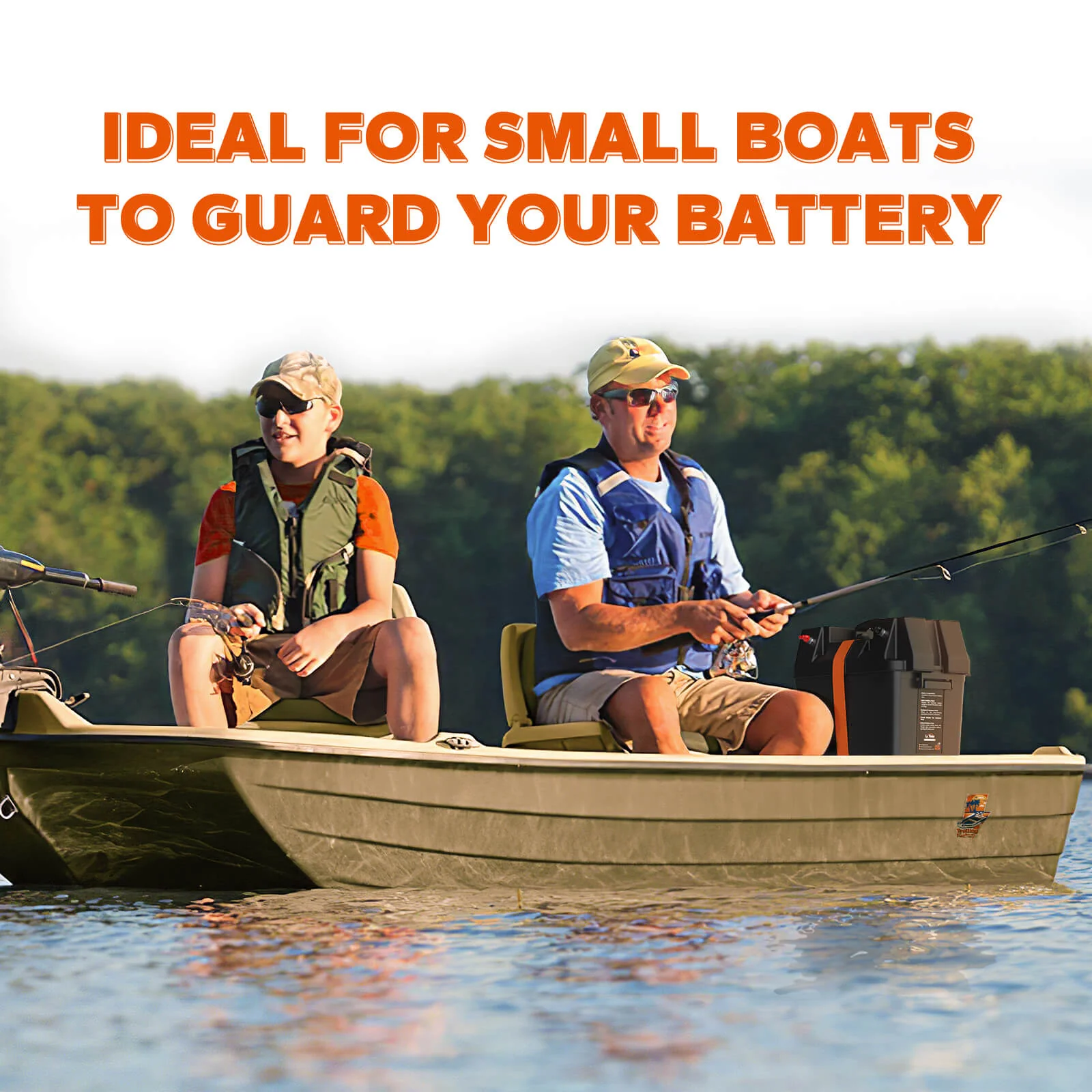 LiTime Group 24/27/31 Marine Battery Box, Built-in Voltmeter 391 LiTime Group 24/27/31 Marine Battery Box, Built-in Voltmeter