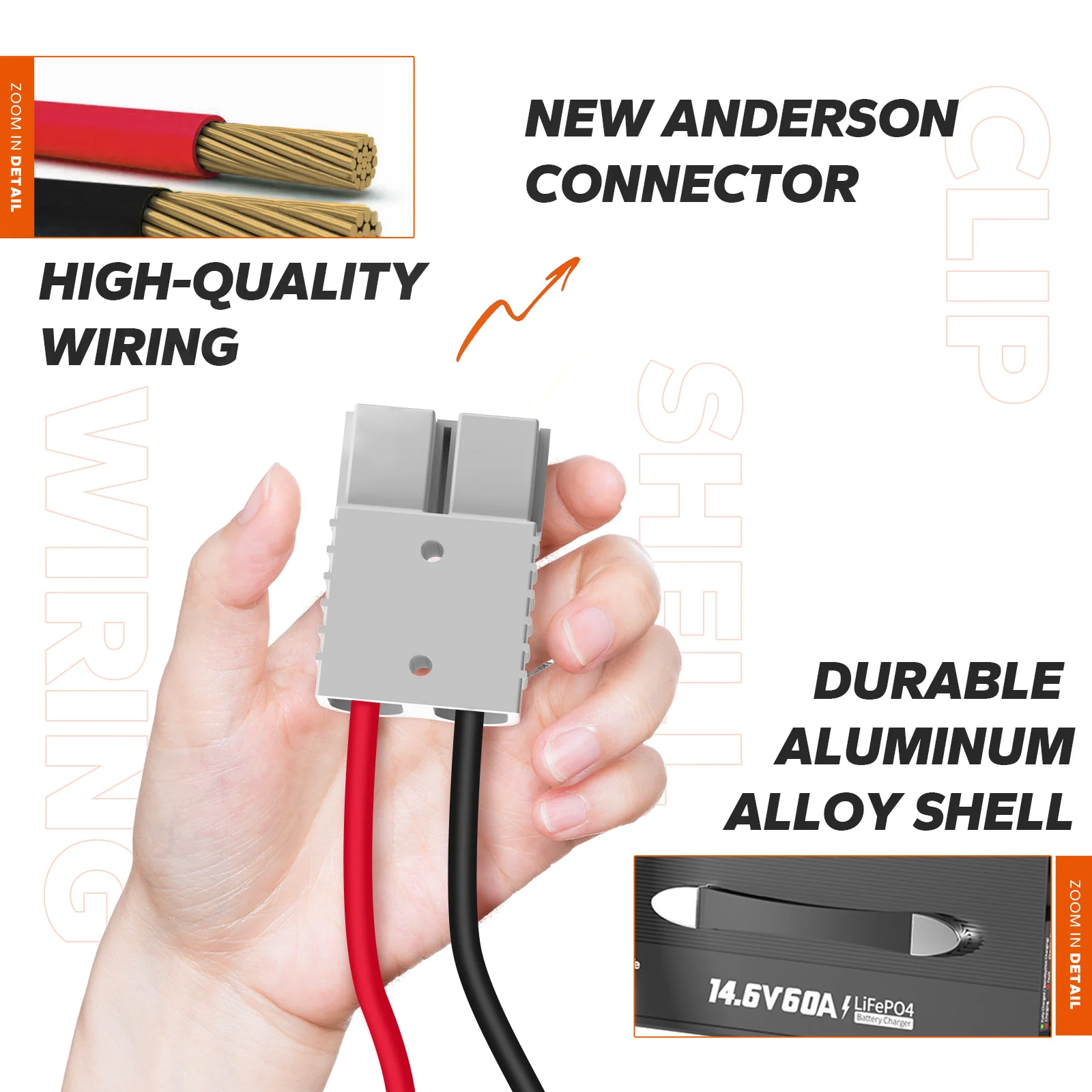 ✅Like New✅LiTime 12V(14.6V) 60A LiFePO4 Lithium Deep Cycle Smart Battery Charger