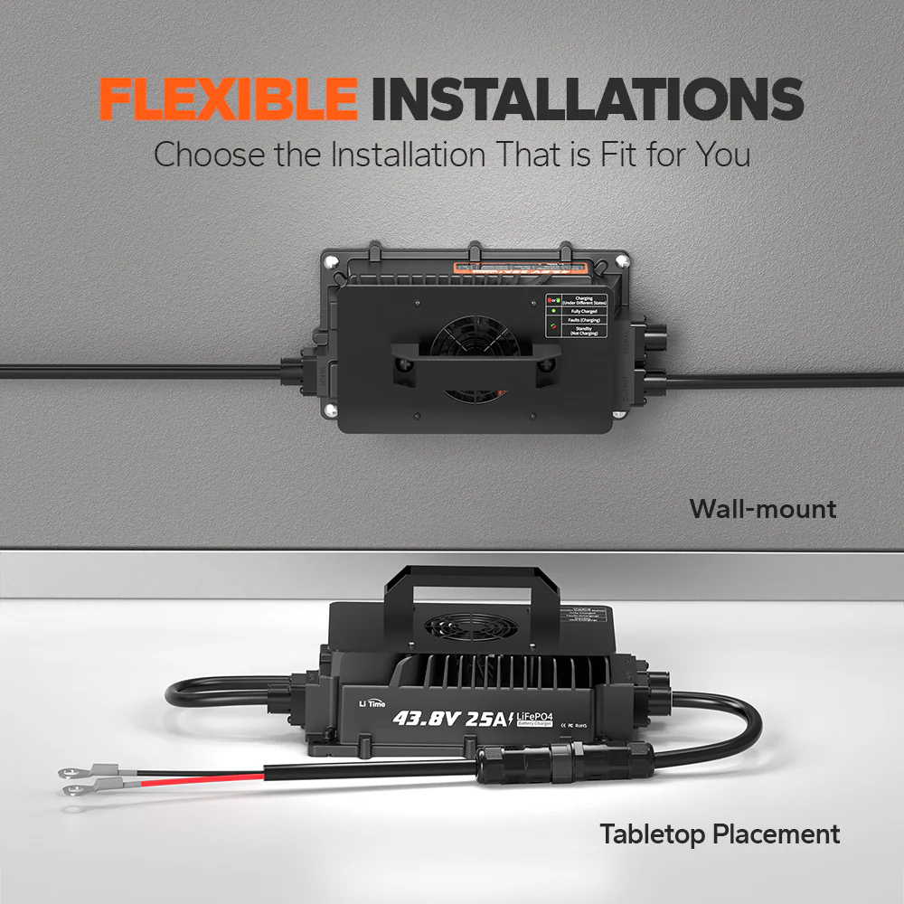 ✅Like New✅LiTime 36V (43.8V) 25A Lithium Golf Cart Waterproof Battery Charger 8 ✅Like New✅LiTime 36V (43.8V) 25A Lithium Golf Cart Waterproof Battery Charger