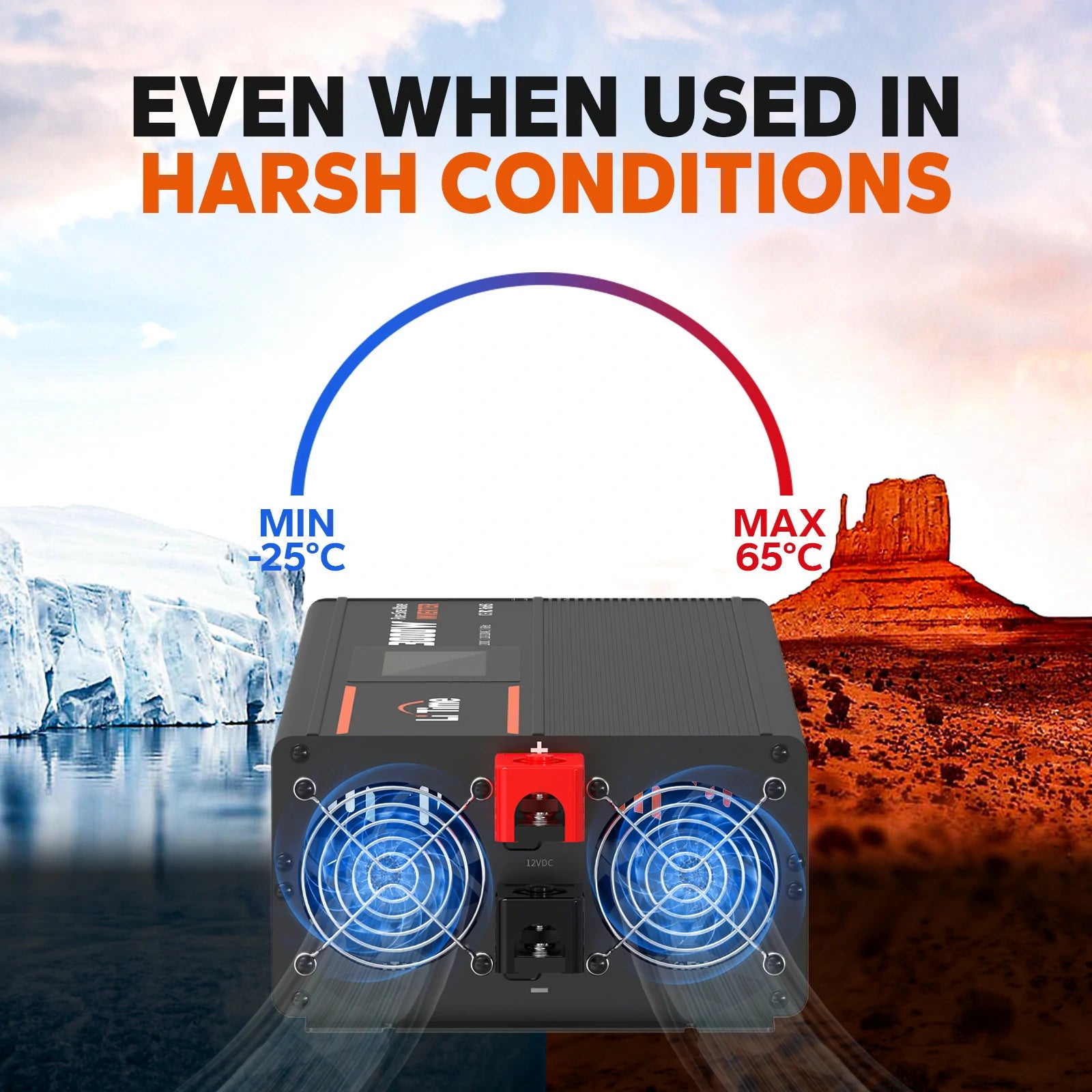 ✅Like New✅LiTime 3000 Watt 12V Pure Sine Wave Inverter