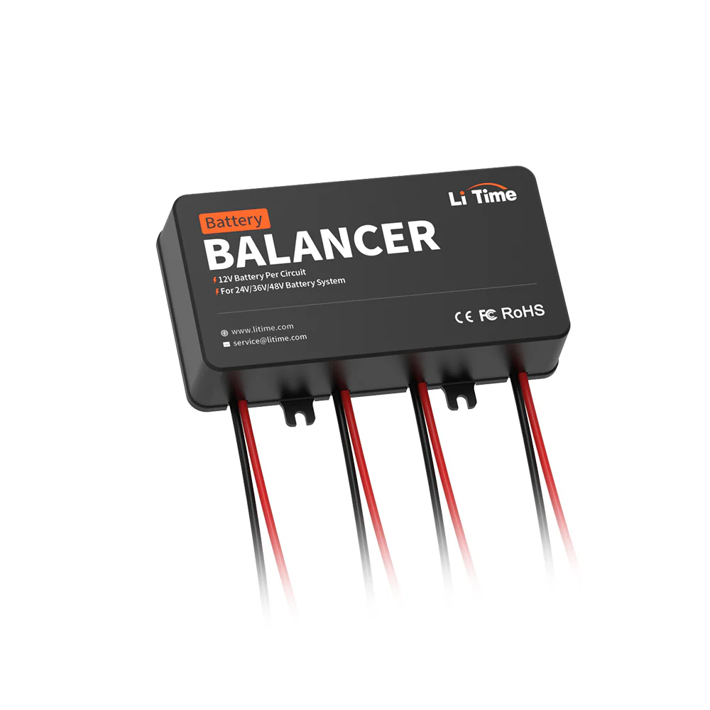 ✅Like New✅LiTime Battery Balancer for Series & Parallel Connected Batteries