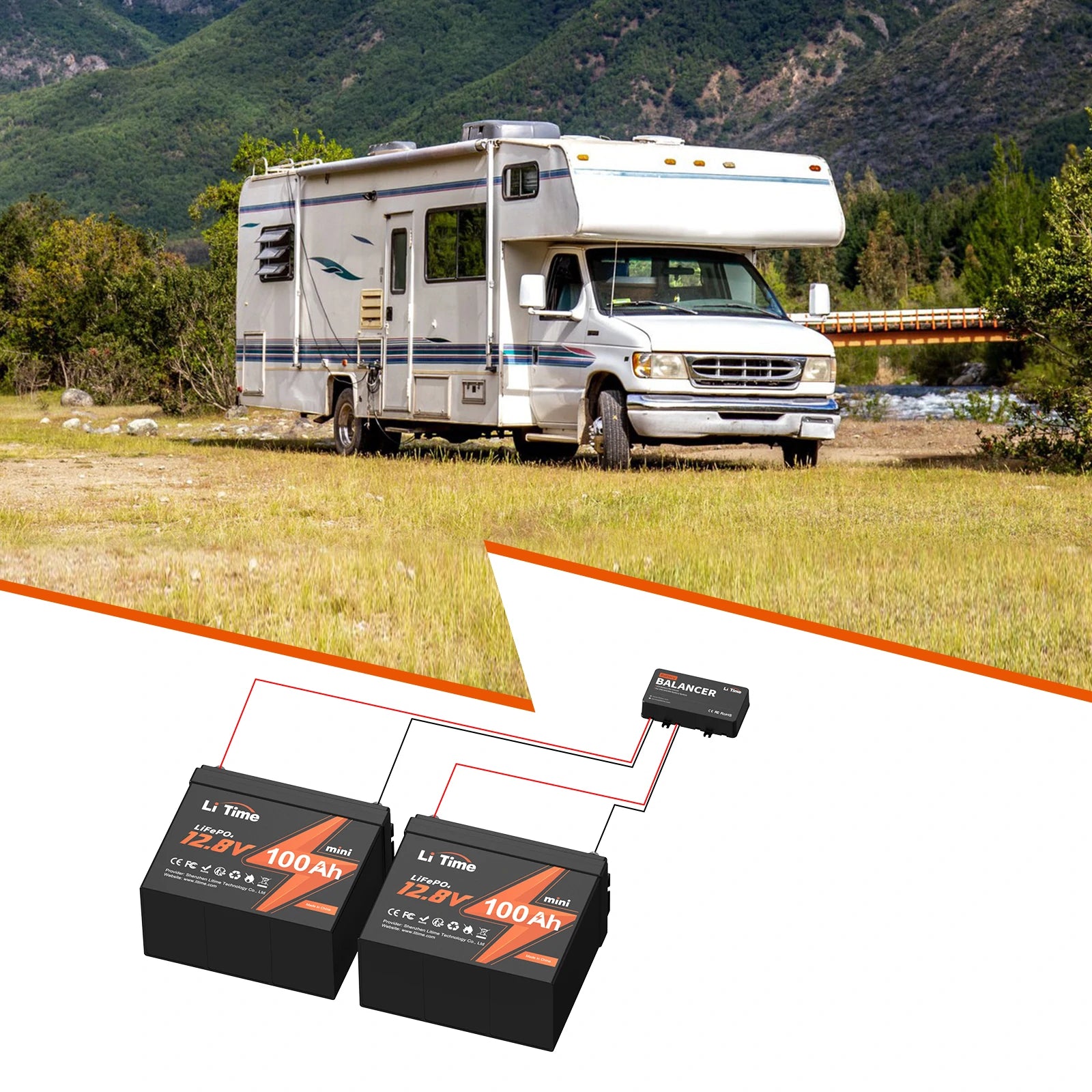 ✅Like New✅LiTime Battery Balancer for Series & Parallel Connected Batteries 8 ✅Like New✅LiTime Battery Balancer for Series & Parallel Connected Batteries