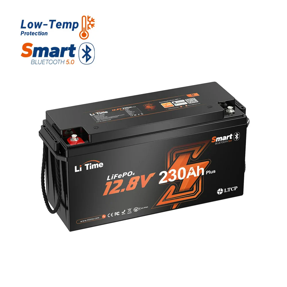 ✅Like New✅LiTime 12V 230Ah Bluetooth Lithium RV Battery with Low-Temp Protection